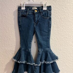 Tullabee Blue Flared Toddler Jeans